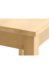 Product 73x75x118cm Table Light Beech Colour "Himalaya" base image