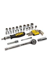 Product Ratchet Handle Bar With Sockets 330Pcs Rolson base image