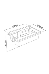 Product Εργαλειοθήκη Ανοιχτή 39x28x10.5cm Patrol base image