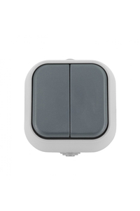 Product Διακόπτης Εξωτερικού Χώρου Διπλός Benson 012474 base image
