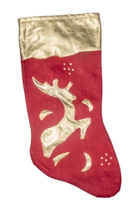 Product Μπότα Χριστουγεννιάτικη Κόκκινο Χρυσό 44cm base image