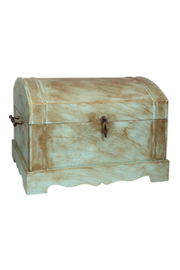 Product Μπαούλο Πατίνα Τιρκουάζ 42x29x31cm base image