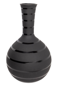 Product Βάζο Κεραμικό Μαύρο 26x45cm base image