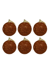 Product Μπάλες Κόκκινες Χάντρα 7cm Σετ 6 τεμ. base image