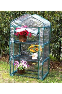 Product 3 Tier Greenhouse 69x49x125cm Kinzo 19564 base image