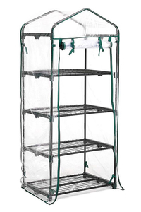 Product 4 Tier Greenhouse 69x49x160cm Kinzo 19565 base image