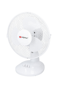 Product Table Fan 23cm 23W Alpina White 19617 base image