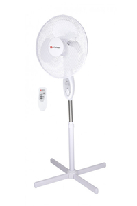 Product Standing Fan 40cm 40W White With Remote Control Alpina 19623 base image