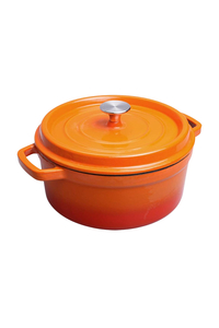 Product Κατσαρόλα Από Μαντέμι Πορτοκαλί 24cm Lifetime Cooking base image