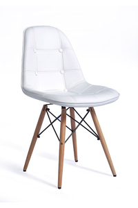 Product Καρέκλα Lamia Wood  Λευκή PU base image
