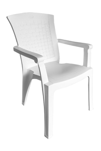 Product Καρέκλα "Βαλέρια" Λευκή base image