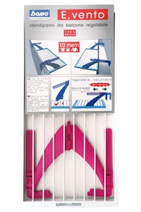 Product Απλώστρα Μπαλκονιού "E,VENTO" Σε 2 Χρώματα base image