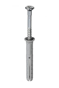 Product Nylon Plug With Screw Ν6x40Ζ 100 pcs Fischer base image