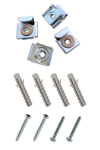 Product Mirror Fixing Kit Fischer SPBE K 91424 base image