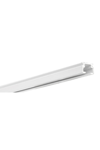 Product Single Curtain Rail Danish Type White 1.5m base image