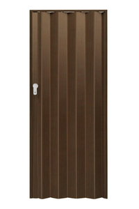 Product Foldable PVC Door Walnut 88x220cm base image