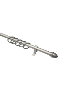 Product Κουρτινόβεργα Πτυσσόμενη Μεταλλική Φ12 1.35 - 2.25m Νίκελ Ματ Bris-Bris base image