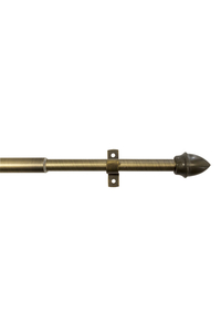 Product Telescopic Metal Curtain Rod ø12 135 - 225m Antique Finish Bris-Bris base image