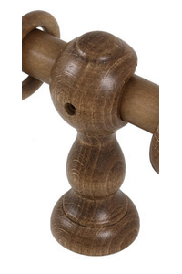 Product Wooden Curtain Rod 2.8x120cm Honey Colour base image