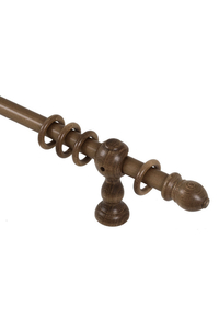 Product Wooden Curtain Rod 3.5x180cm Honey Colour base image
