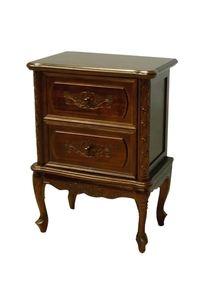 Product Κομοδίνο Ξύλινο Με 2 Συρτάρια 38767 base image