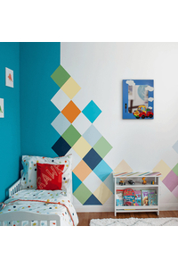 Product Children's Wall Mirror MDF 30.5x38cm "Car" base image