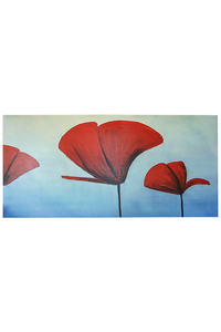Product Πίνακας Με Εκτύπωση Σε Καμβά 150x70cm "Παπαρούνα" base image