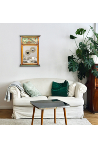 Product Καθρέπτης Ξύλινος "Κυνήγι" 40x8x70cm base image