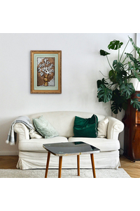 Product Πίνακας Ανάγλυφος Με Κορνίζα 40x54cm Βάζο Με Λουλούδια Νο. 4 base image