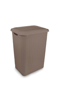 Product Καλάθι Απλύτων Πλαστικό Rattan 30Lt base image