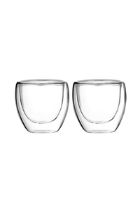Product Espresso Double Wall Glasses 2 Pcs Ηi 13417 base image