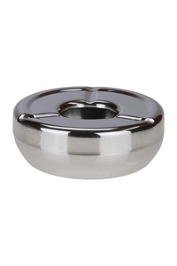 Product Σταχτοδοχείο Επιτραπέζιο Αντιανεμικό Inox Ø12cm Hi 16061 base image