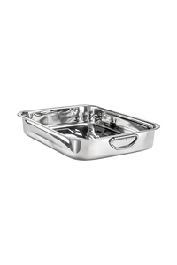 Product Ταψί Ψησίματος Ανοξείδωτο 37x28x5.5cm Hi 25012 base image