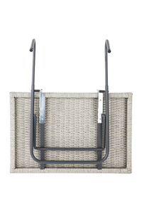 Product Folding Balcony Table Rattan 60x40cm Hi 60382 base image