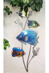 Product Διακοσμητικό Τοίχου Μεταλλικό Ψάρια Garden Pleasure 507319 base image