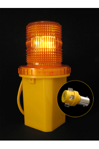 Product Φάρος Πορτοκαλί Μπαταρίας 210mm Silverline 342036 base image