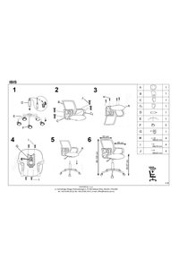 Product Καρέκλα Γραφείου "Ibis" Paris base image