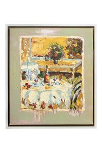 Product Πίνακας Ζωγραφικής Σε Καμβά Με Κορνίζα 50x60cm "Εστιατόριο" Inart base image