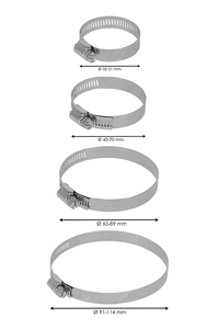 Product Σφιγκτήρες Σετ 4 τεμ. Benson 006584 base image