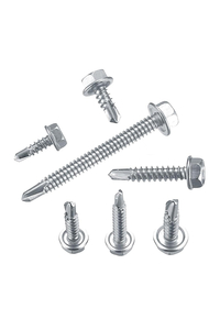 Product 120 pcs Self Tapping Hex Screws Assortment Benson 008228 base image