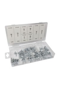 Product 120 pcs Self Tapping Hex Screws Assortment Benson 008228 base image
