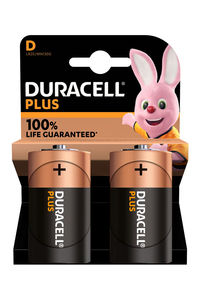 Product Μπαταρίες Αλκαλικές Duracell D Σετ 2 τεμ. base image