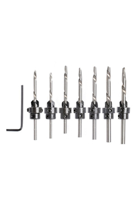 Product Τρυπάνια Με Οδηγό Βάθους Οπής Σετ 7 τεμ. Benson 003919 base image