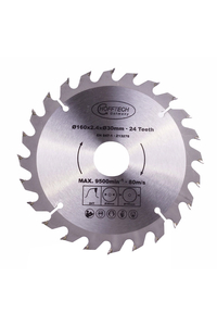 Product Δίσκος Δισκοπρίονου 160x2.4x30mm 24 Δόντια Hofftech 010222 base image