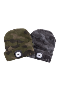 Product Led Cap Light Camo Grey Benson 013129 base image