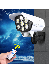 Product Ομοίωμα Κάμερας + Ηλιακό Φωτιστικό LED Με Αισθητήρα Hofftech 013441 base image