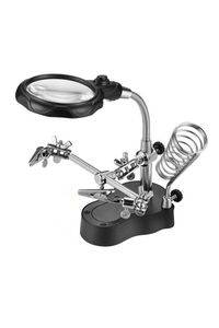 Product Third Hand Tool With Magnifying Glass And LED 0001912 base image