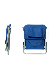 Product Foldable Beach Chair Blue Campo Beach 1 base image