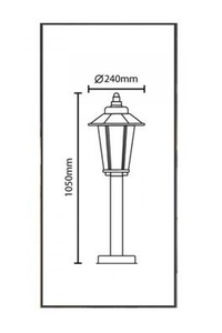 Product Φωτιστικό Στύλος Ανοξείδωτο 7290360 base image