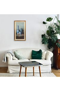 Product Πίνακας Ζωγραφικής Σε Καμβά Με Κορνίζα 40x70cm "Βάζα" base image